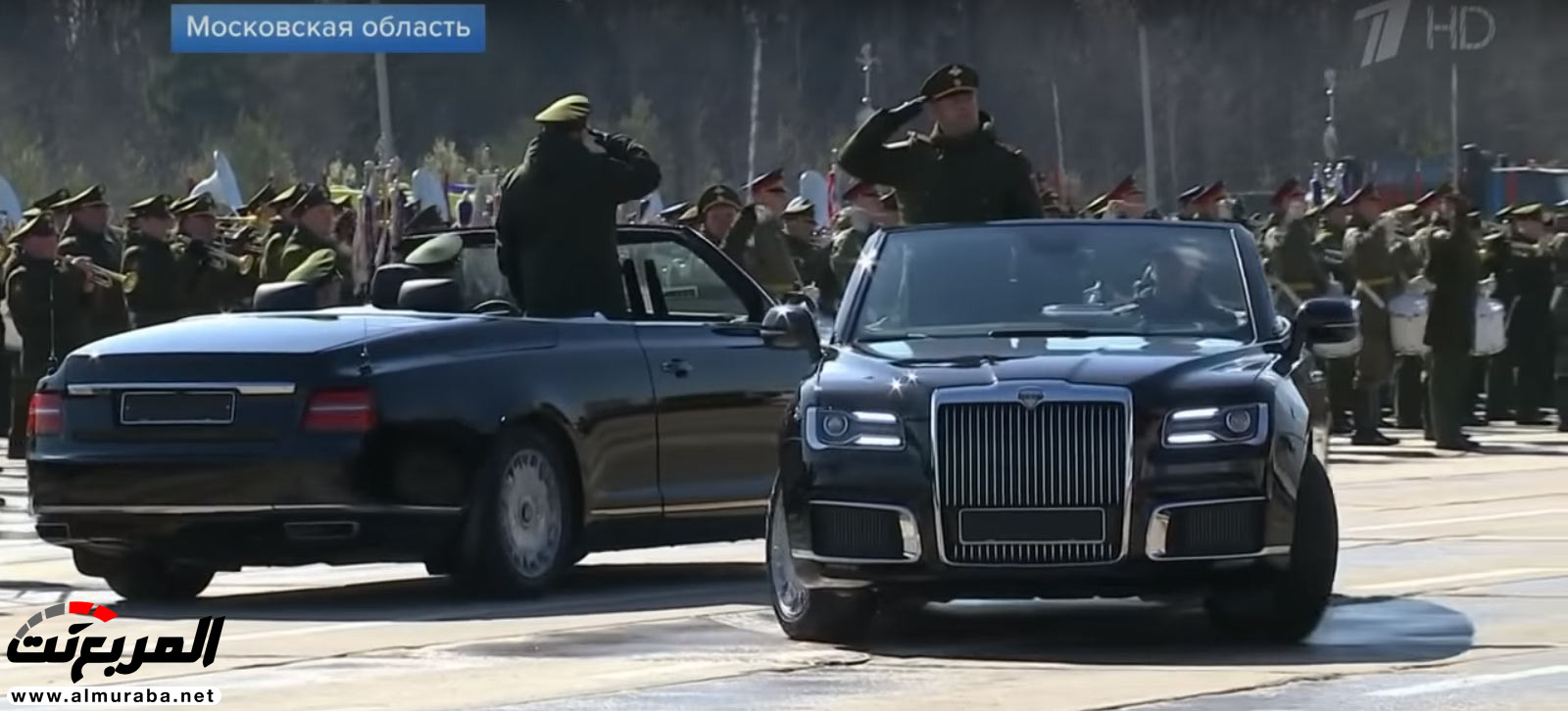 "بالفيديو" سيارة اوروس كشف الروسية تعتقد أنها منافسة رولزرويس داون 22