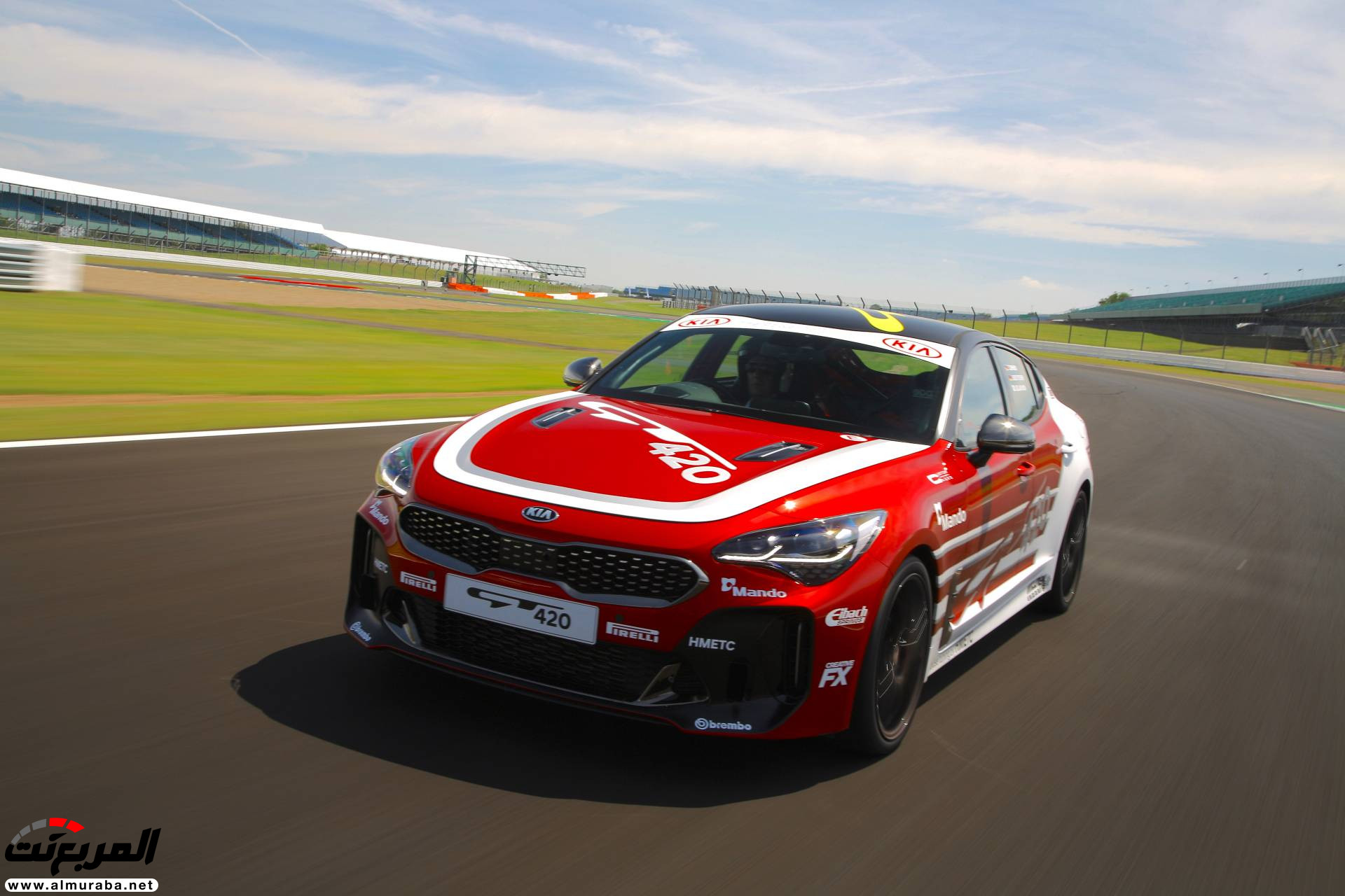 كيا ستينجر GT S تتحول إلى سيارة سباق اختبارية 18