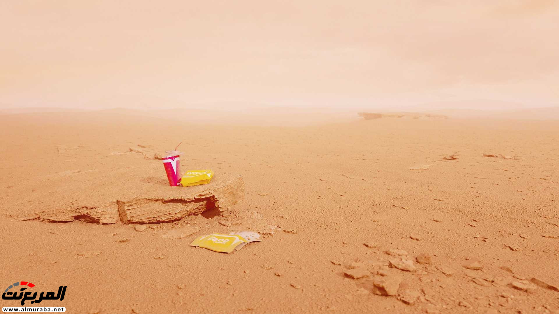 تيسلا رودستر وصلت إلى المريخ في صور تخيلية 18