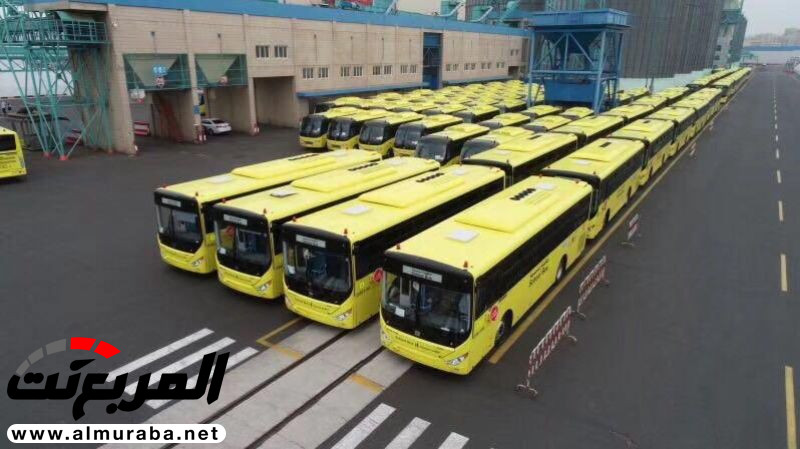 "بالصور" بدء شحن الحافلات المدرسية الجديدة إلى المملكة 4