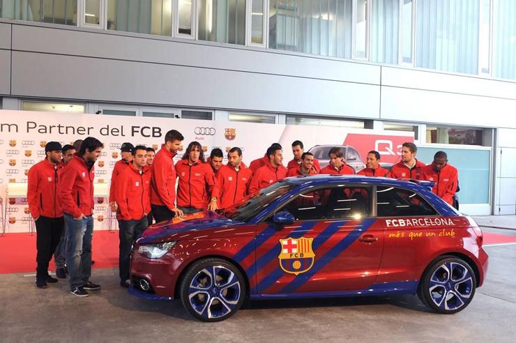 تعرف على علامة السيارات شريكة نادي برشلونة البديلة لاودي 3