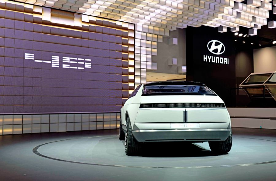 هيونداي تكشف عن السيارة النموذجية الكهربائية 45 EV‏ 3