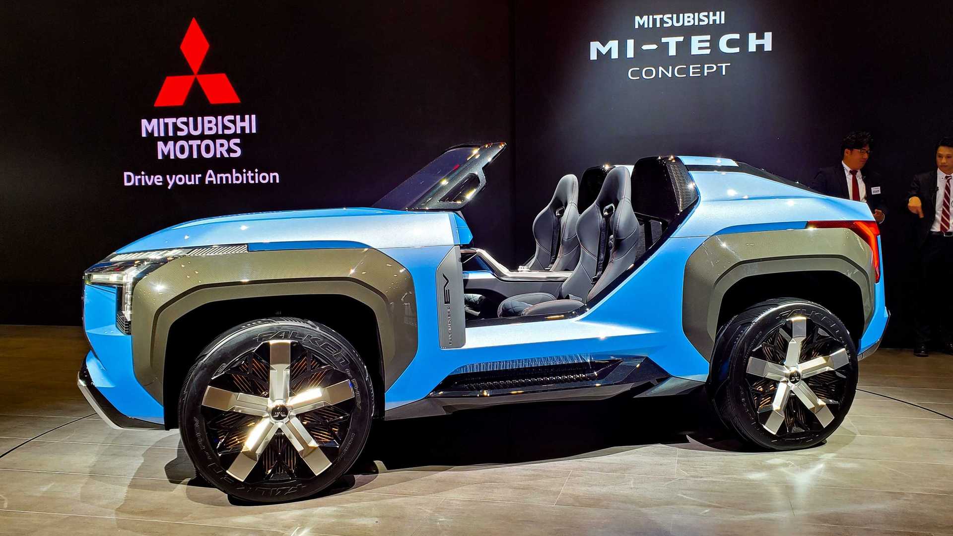 ميتسوبيشي Mi-Tech هي SUV اختبارية بدون أبواب ولا سقف