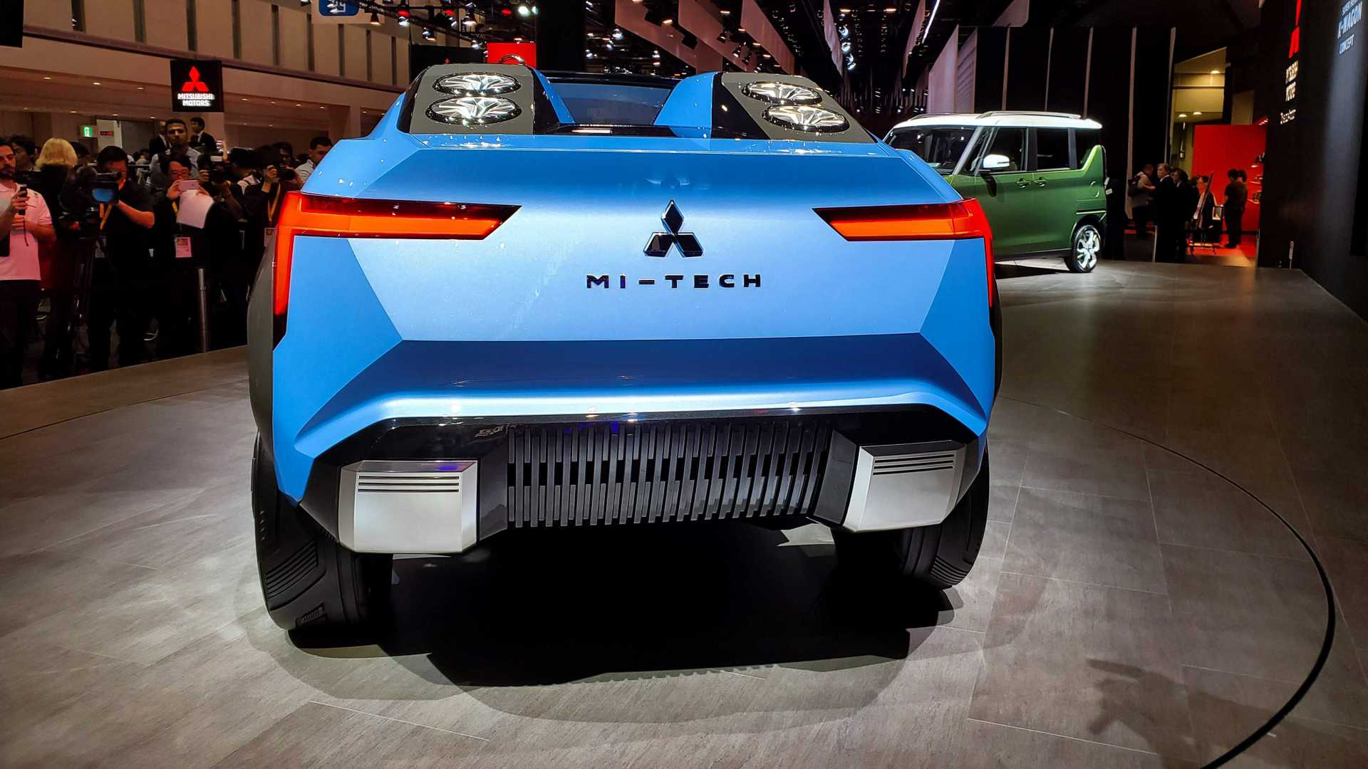 ميتسوبيشي Mi-Tech هي SUV اختبارية بدون أبواب ولا سقف 3