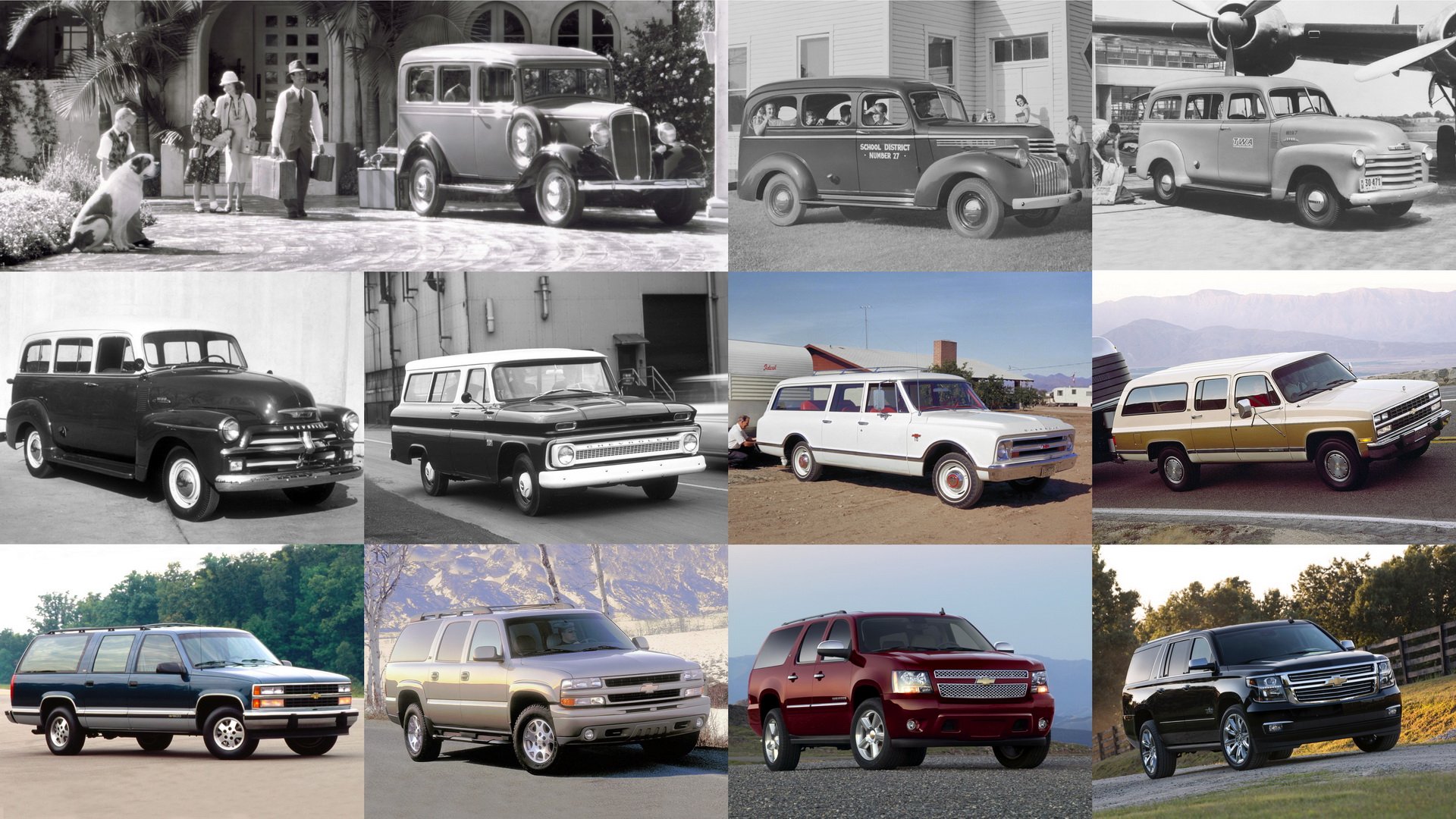 شيفروليه سوبربان تحتفل بمرور 85 عاماً وكونها أقدم موديل في تاريخ السيارات 85