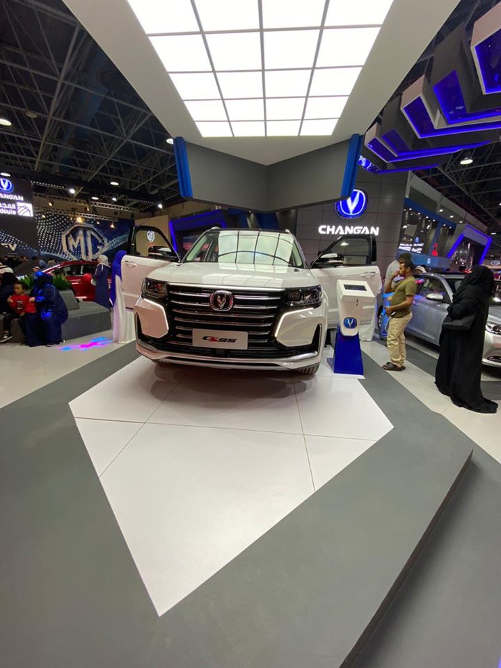 "بالصور" شانجان المجدوعي تستعرض سياراتها لعام 2020 في معرض السيارات السعودي الدولي 81