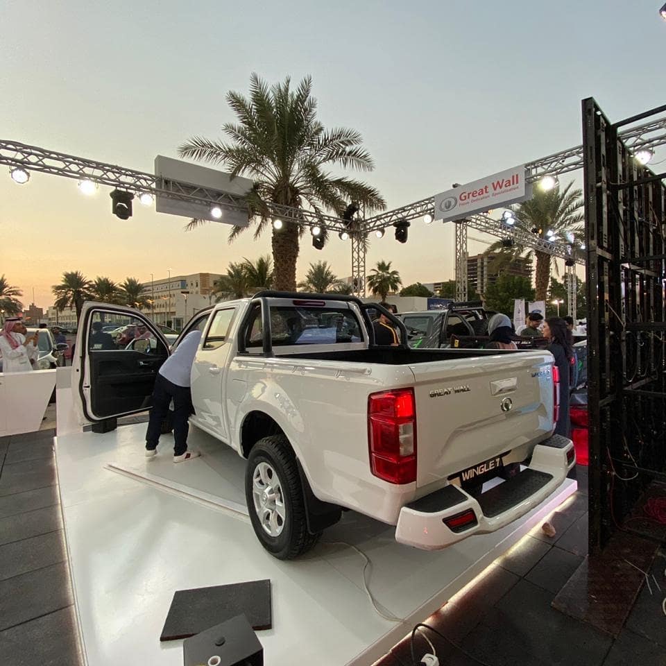"بالصور" وينجل 7 بيك أب تنطلق في معرض السيارات السعودي الدولي 22