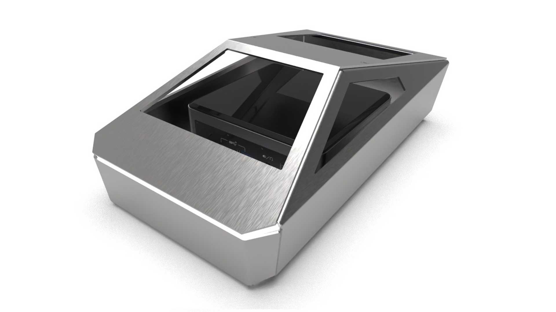طرح صندوق كمبيوتر بتصميم مشابه لتيسلا سايبرتراك 15