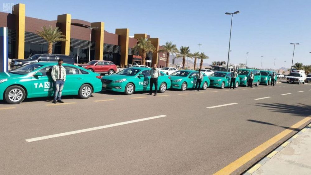 "بالصور" اعتماد هوية موحدة جديدة لسيارات الأجرة في مطارات المملكة 1