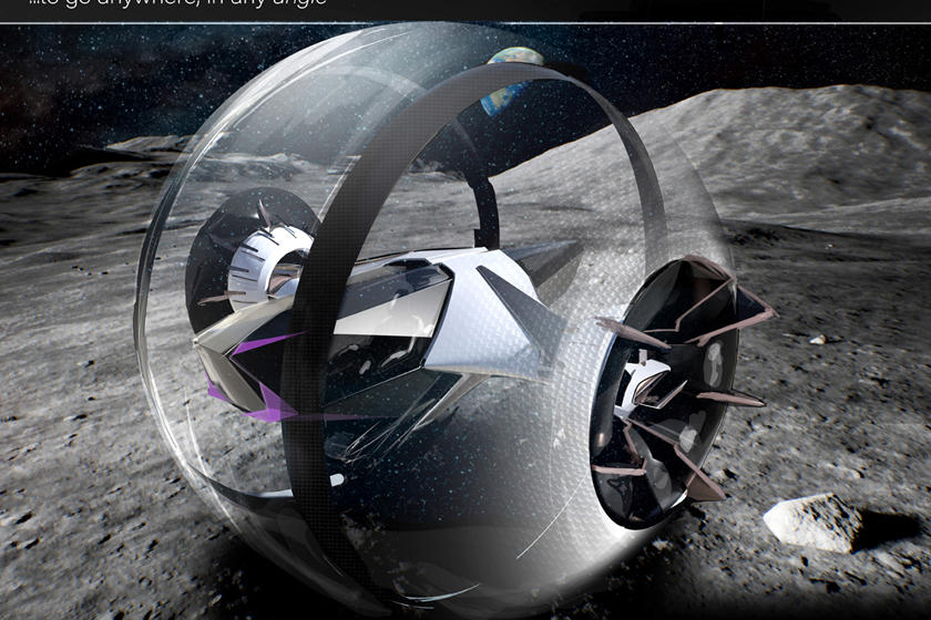 "بالصور" تصميم 7 سيارات لكزس للاستخدام فوق سطح القمر 6