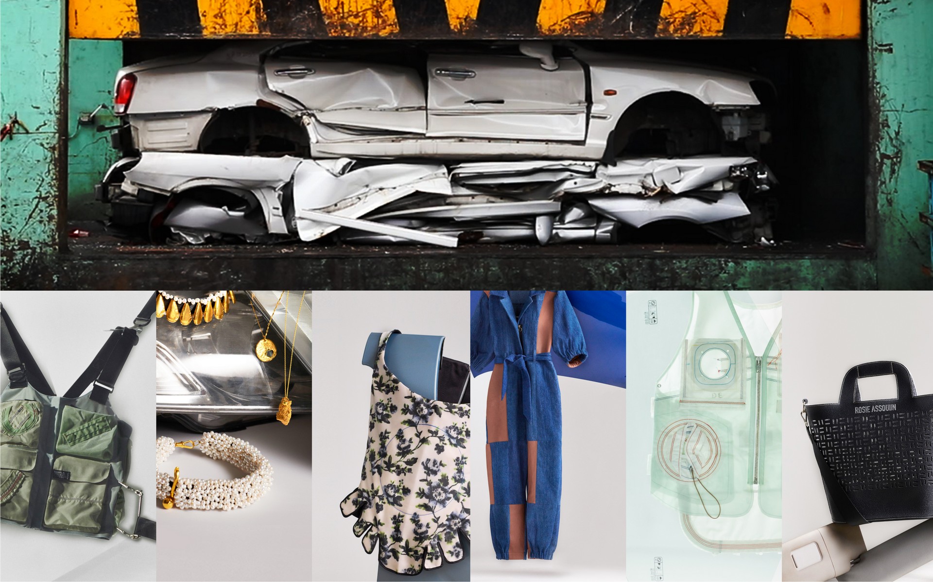 هيونداي تصنع ملابس وحُلي من خردة السيارات