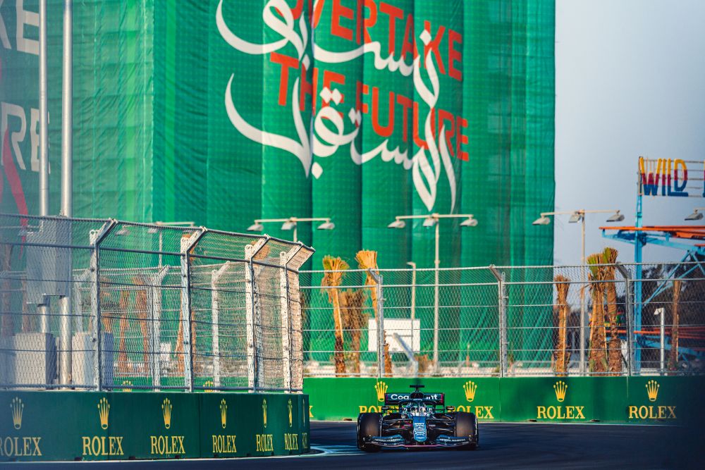 انتهاء اليوم الأول من سباق جائزة السعودية الكبرى STC للفورمولا1 101