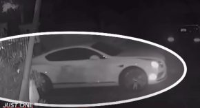 شاهد لحظة سرقة لصوص لسيارة بنتلي كونتيننتال GT من منزل في فلوريدا 4