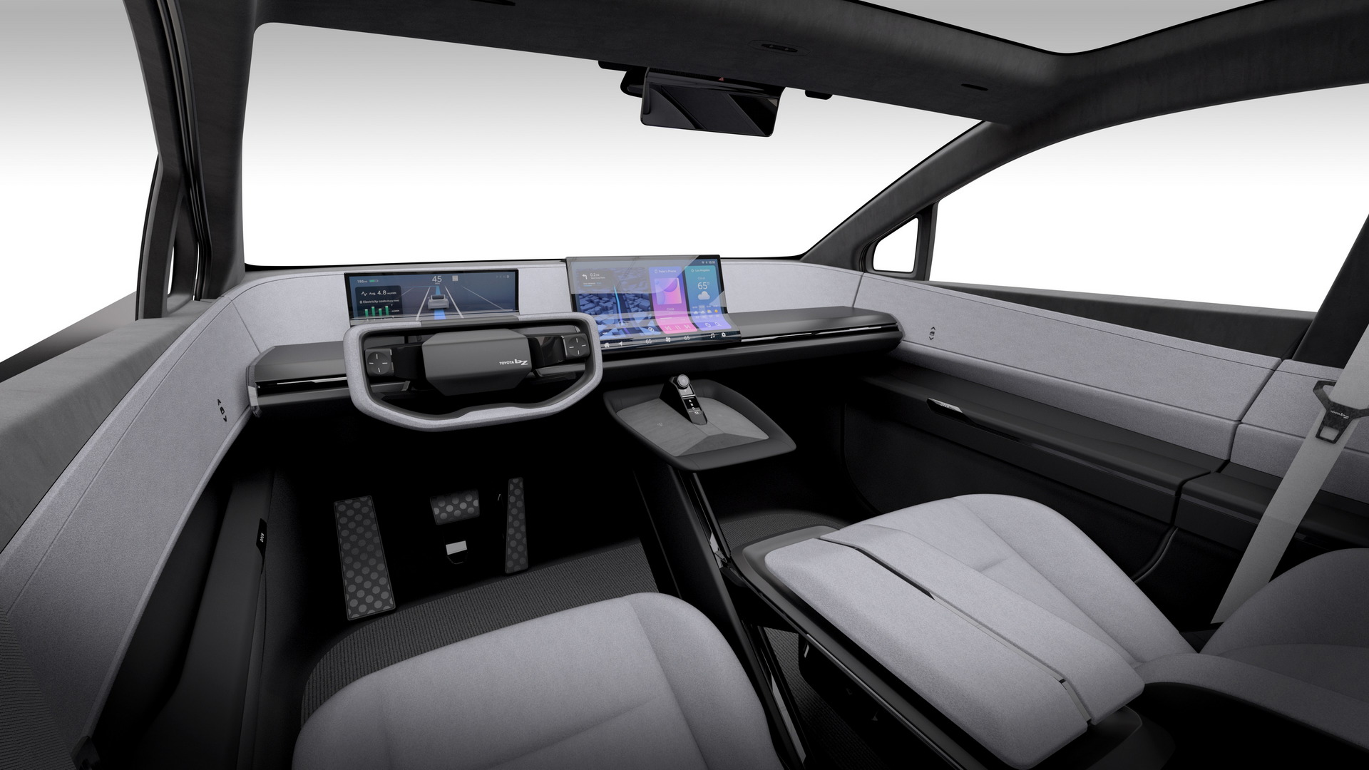 تدشين تويوتا bZ كومباكت SUV الكهربائية الجديدة كلياً بتصميم انسيابي وداخلية عصرية 24