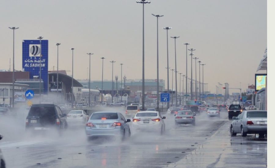"أمانة الرياض" توجه نصائح لقائدي السيارات أثناء الأمطار 4