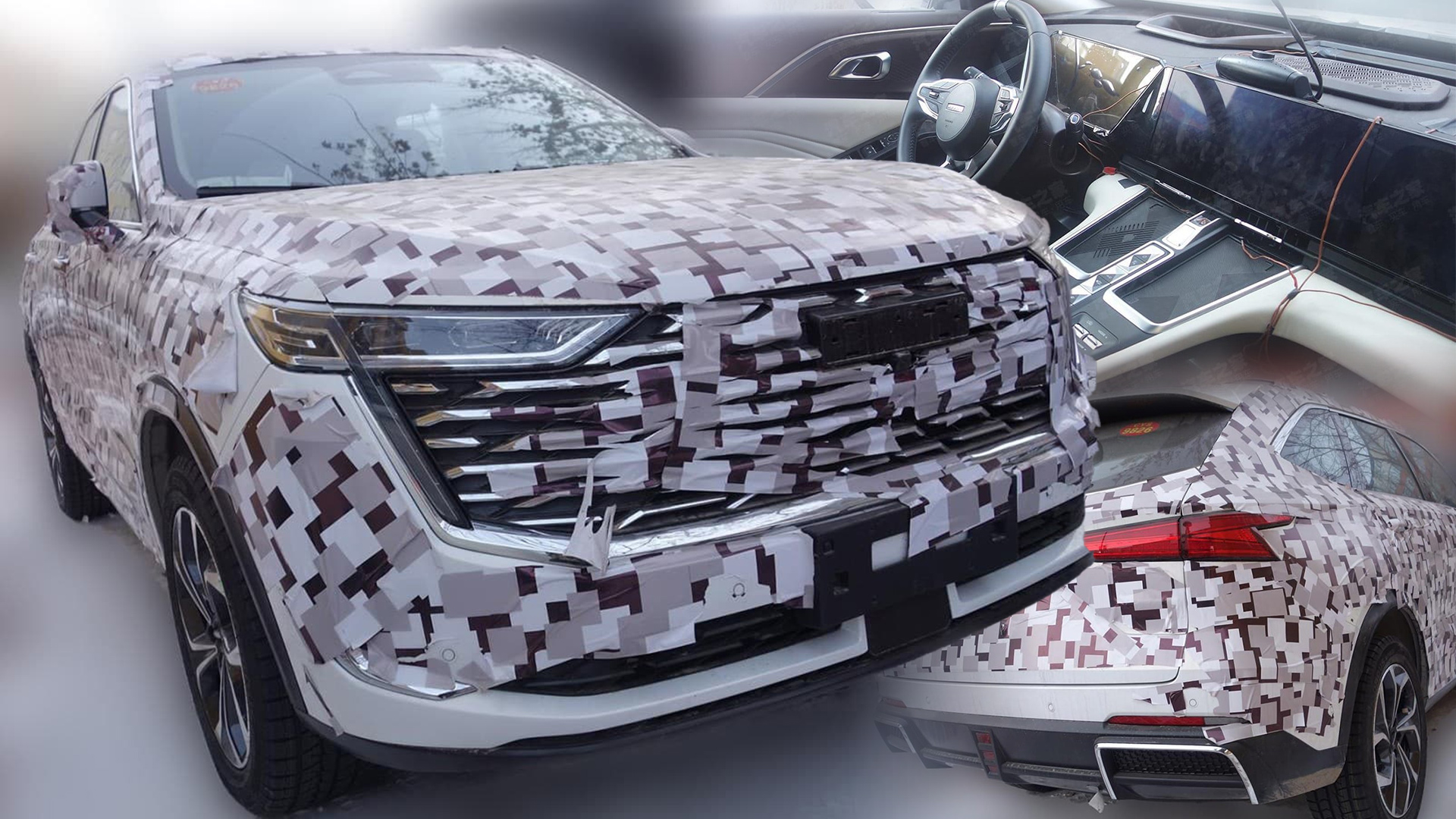 سيارة SUV جديدة من هافال تظهر بصور تجسسية من الصين بداخلية متقدمة