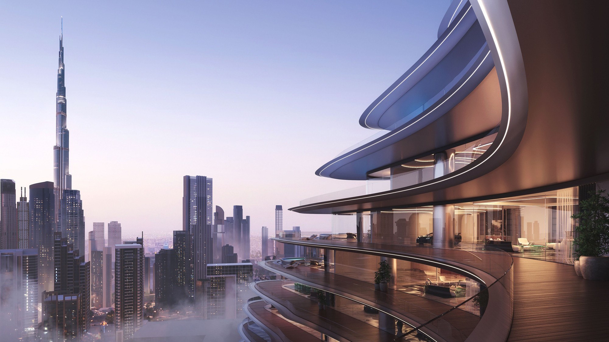 بوجاتي تعلن عن بناء برج سكني فاخر في قلب مدينة دبي! 4