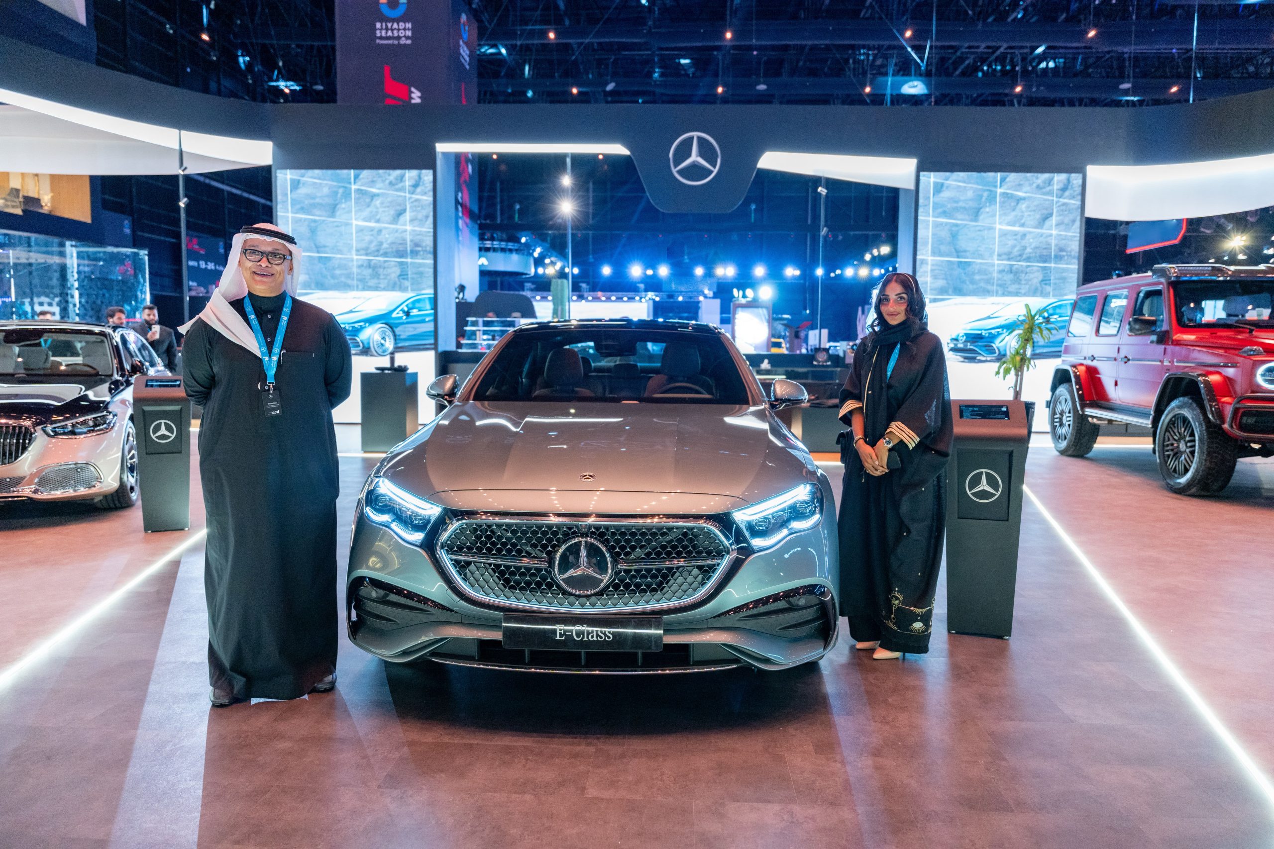الجفالي تدشّن رسمياً سيارتيّ E-Class و CLE Coupé في معرض الرياض للسيارات 1