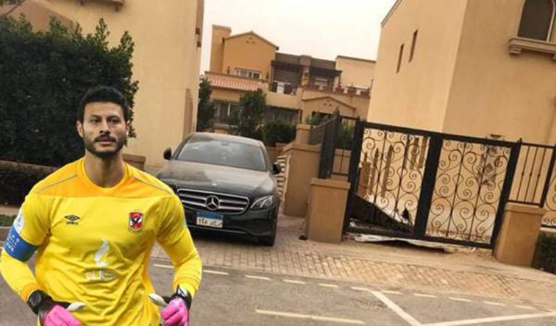 مواجهة بين سيارات لاعبي الاهلي والزمالك على غرار نهائي بطولة كأس مصر في السعودية 11