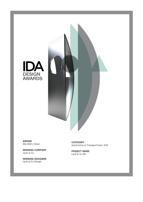 لينك آند كو 09 تقتنص أعلى تكريم في جوائز التصميم الدولية «IDA» 2