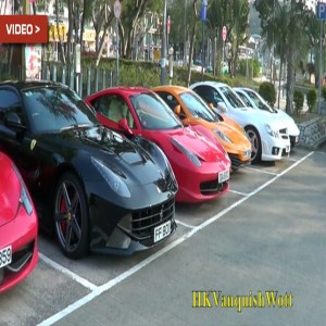 "بالفيديو" شاهد 300 سيارة سوبر كار فاخرة ورياضية في هونج كونج رغم ارتفاع الضرائب 3