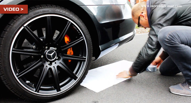 "بالفيديو" مرسيدس AMG ترسم اجمل اللوحات الفنية Mercedes' AMG 4