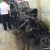 "بالصور" حادث شنيع جداً لسيارة بي إم دبليو 530I E60 في روسيا يحطمها بالكامل 1