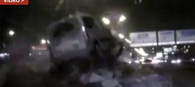 “بالفيديو” طريق الحوادث فى روسيا يظفر عن 6 حوادث سيارات خلال شهر واحد