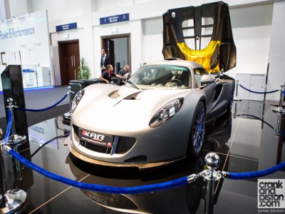هينيسي فينوم GT السيارة الاسرع في العالم تعرض لاول مرة بمعرض دبي Hennessey Venom GT