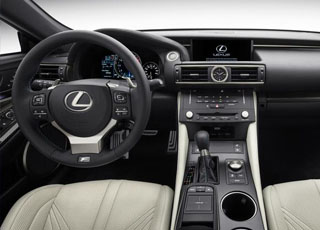 لكزس 2015 ار سي اف الجديدة سيدخلها تحديث واجهة التحكم عن بعد Lexus RC F 3