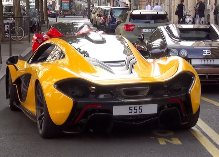 "فيديو" نتيجة اجتماع ثلاث سيارات قطرية بسعر 5 مليون دولار في باريس 5