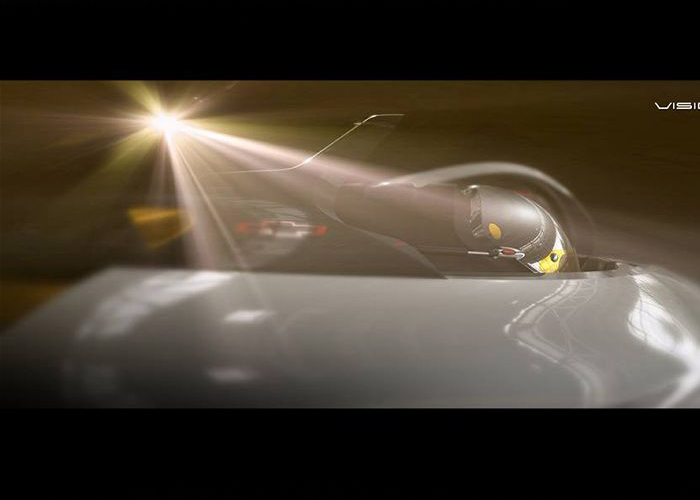 شيفرولية تنشر أول صورة تشويقية لسيارتها كورفيت فيجن جران توريزمو Gran Turismo