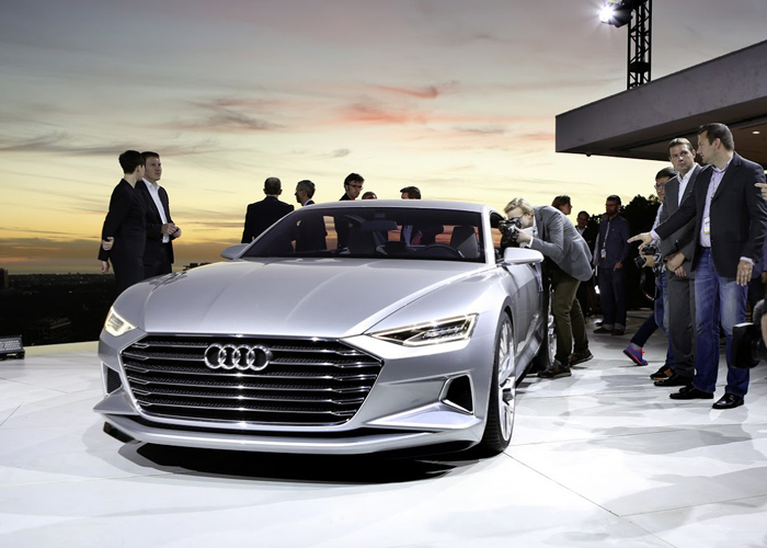 اودي تكشف عن نموذجها الانيق "Audi Prologue" التي ستنافس مرسيدس اس كلاس كوبيه 6