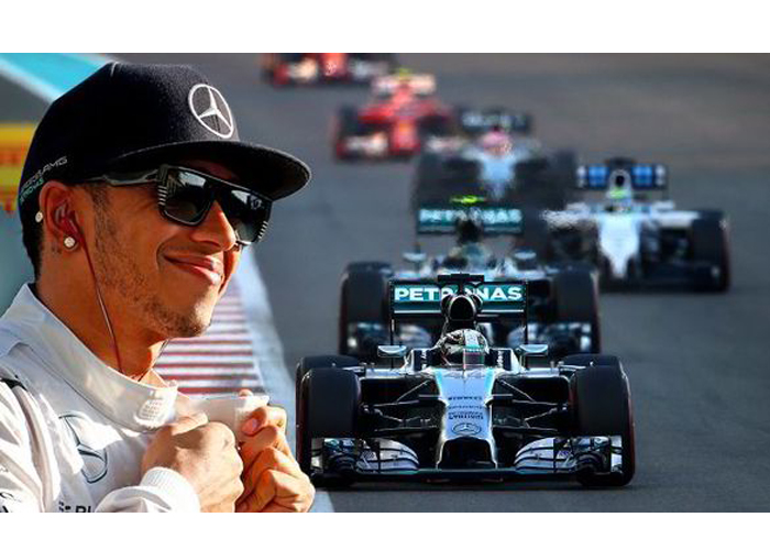 “لويس هاميلتون” يحصل على لقب بطل العالم للفورمولا 1 لعام 2014