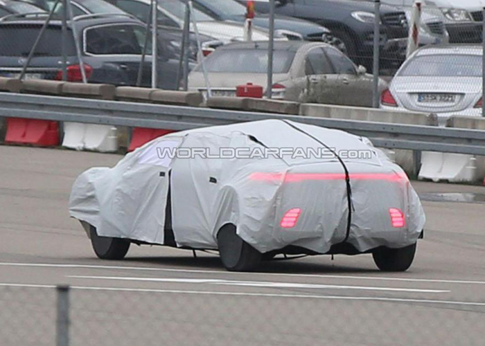 تسريب صور لنموذج سيارة مرسيدس ذات "القيادة الذاتية" في المانيا Mercedes Autonomous 3