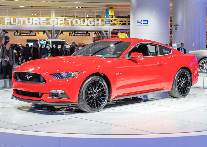 “بالصور” موستنج 2015 الجديدة أضخم وأكثر وزناً أكثر من سابقتها Ford Mustang